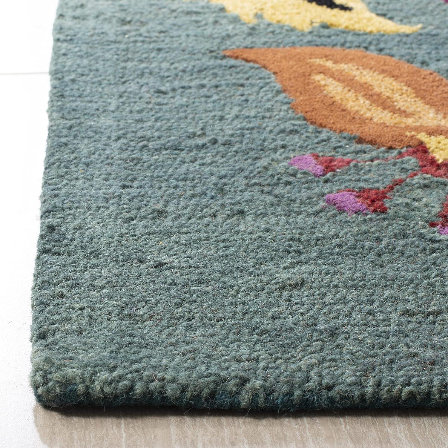 Blossom BLM679 Hand Hooked Area Rug  - Safavieh