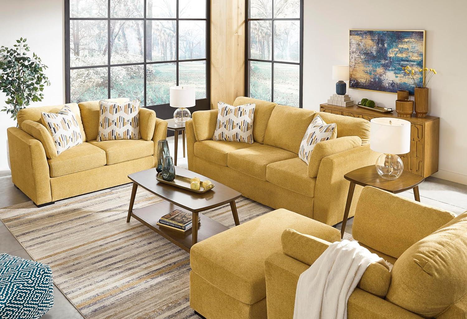 Signature Design by Ashley Keerwick Yellow Sofa