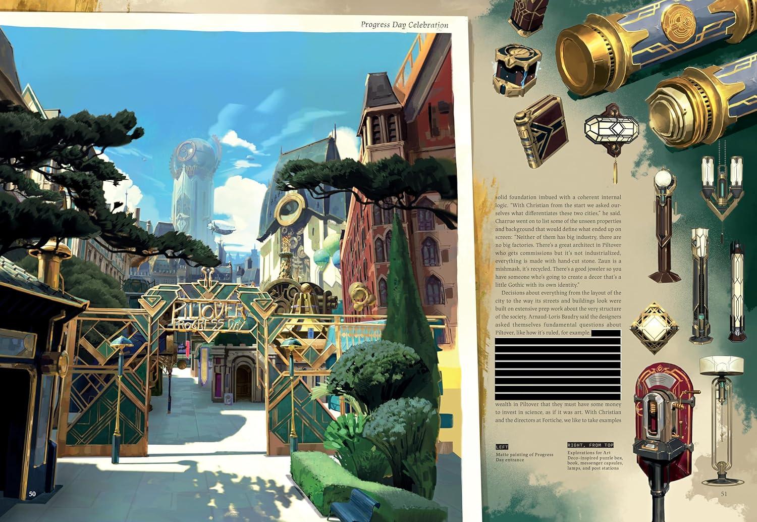 The Art and Making of Arcane - (Gaming) by  Elisabeth Vincentelli & Insight Editions (Hardcover)