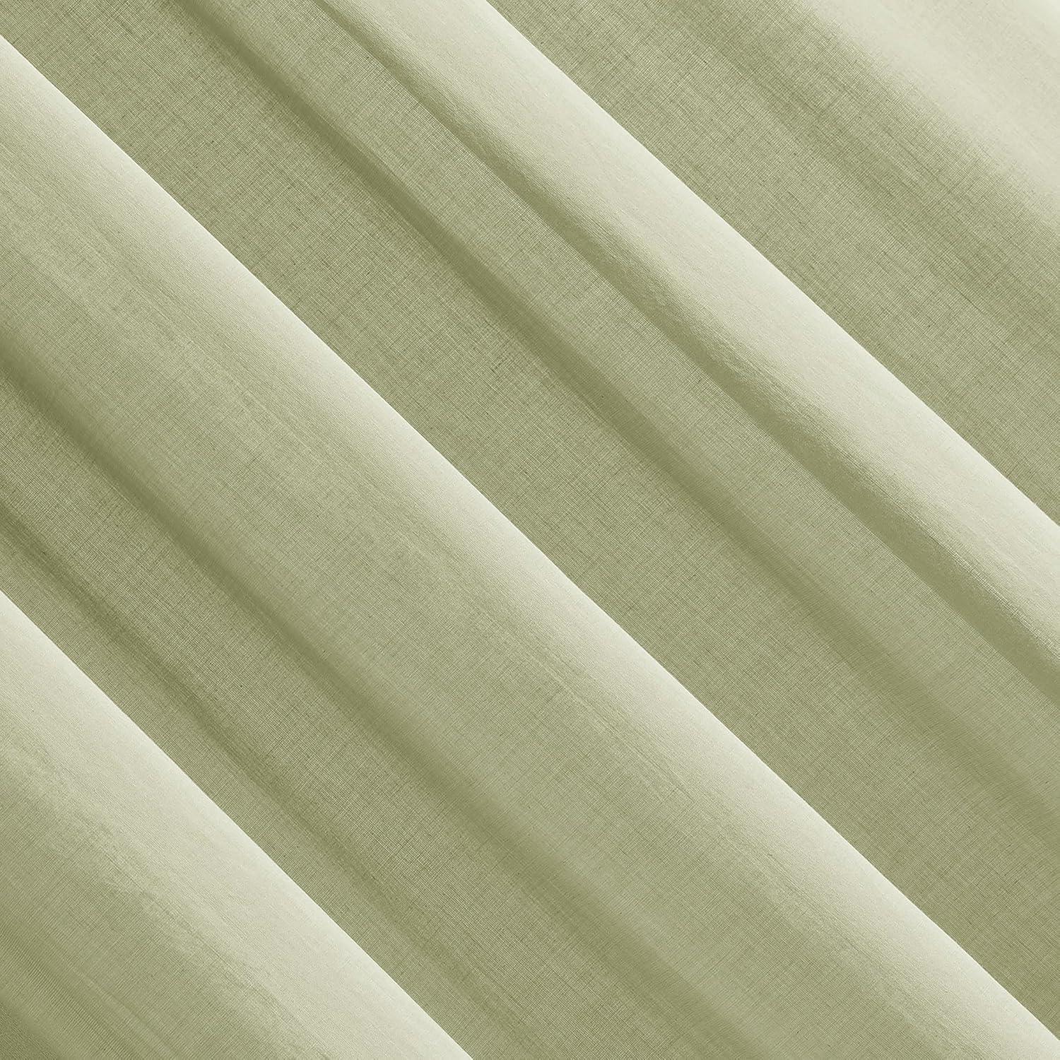 Wayfair Basics® 100% Cotton Sheer Rod Pocket Curtain Panel