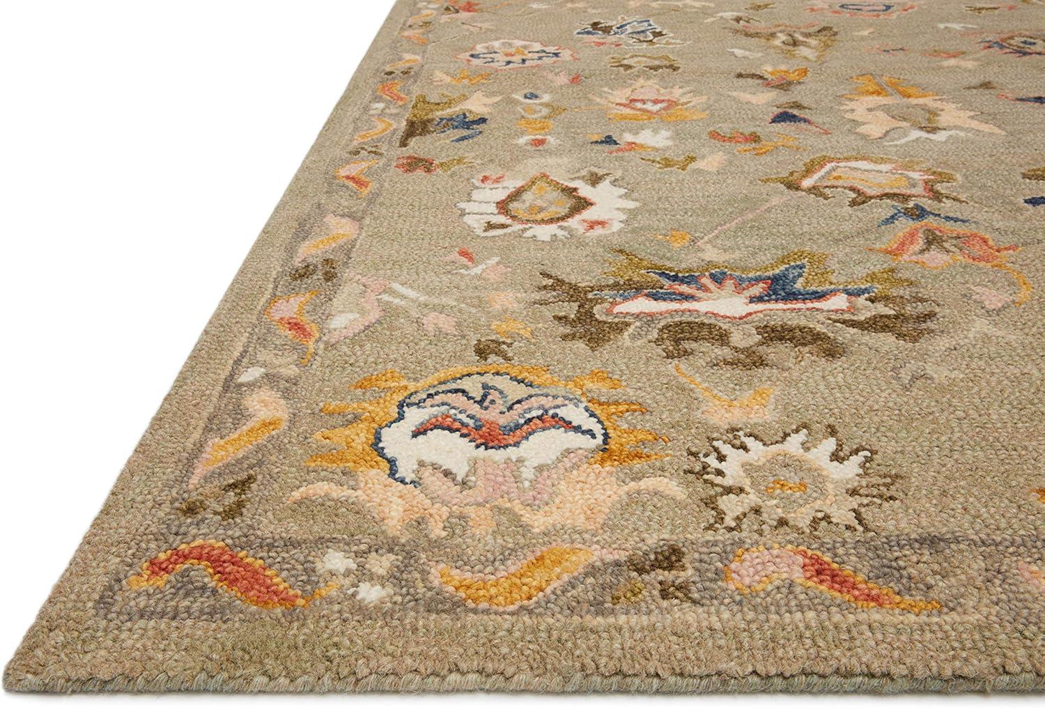 Loloi Padma Collection PMA-02 Grey/Multi 2'-3" x 3'-9" Accent Rug