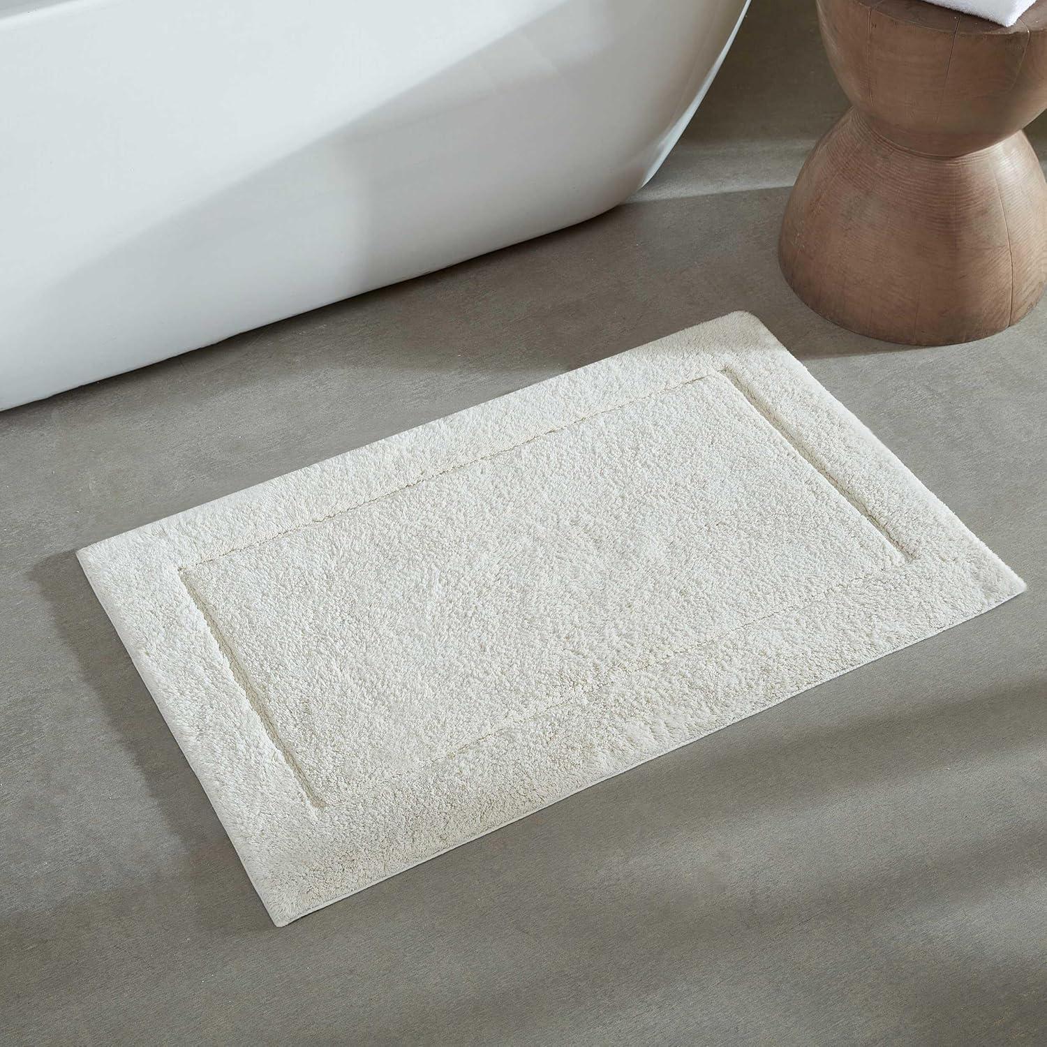 Calvin Klein Essence Solid Cotton 2 Piece Bath Rug Set