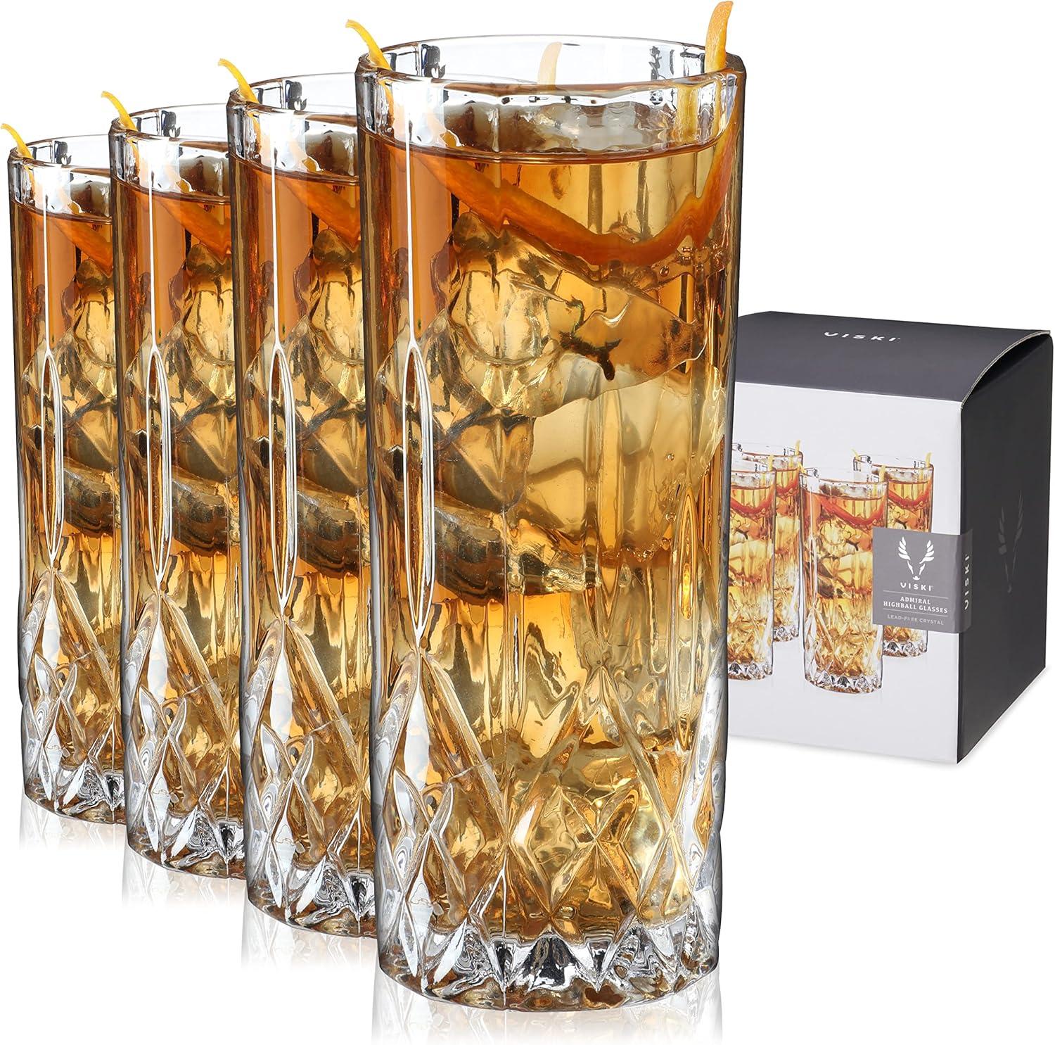 Admiral Highball Glasses (Set of 4)