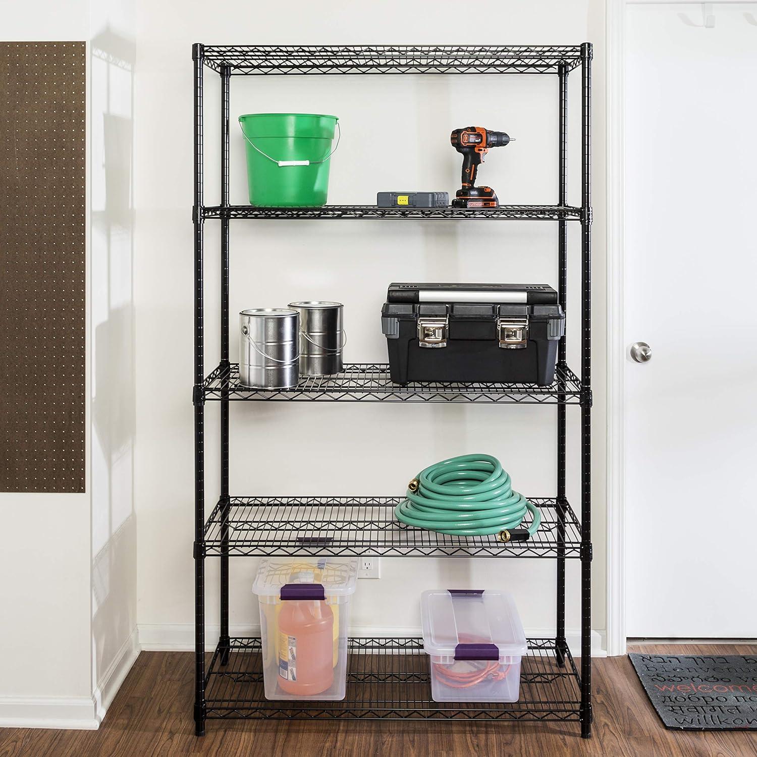 Bremond 42'' W Steel Shelving Unit