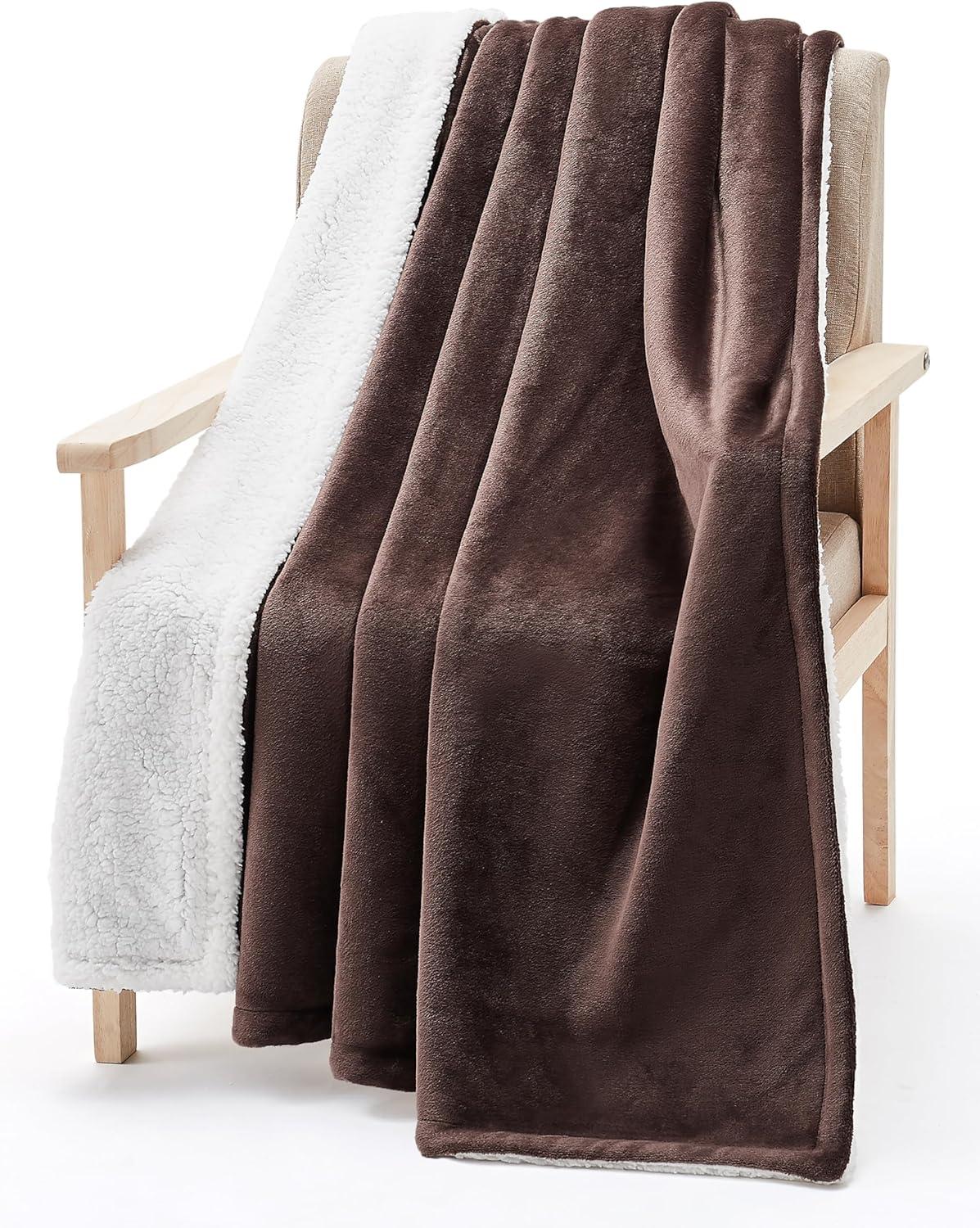 Casual Living CASUAL LIVING Machine Washable Easy Care Couch Warm Sofa Blankets, Throw,