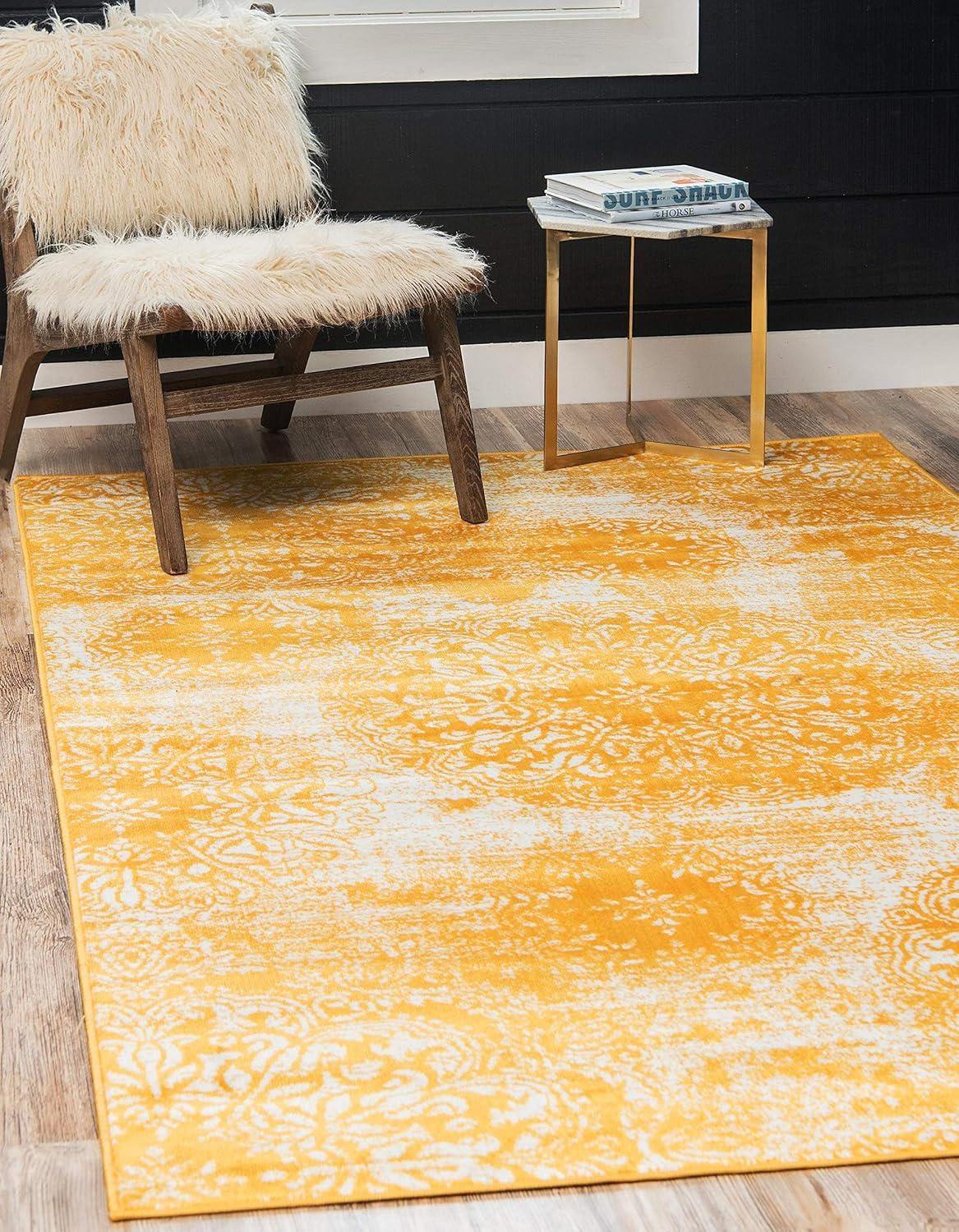 Unique Loom Sofia Grand Floral Indoor Woven Area Rug