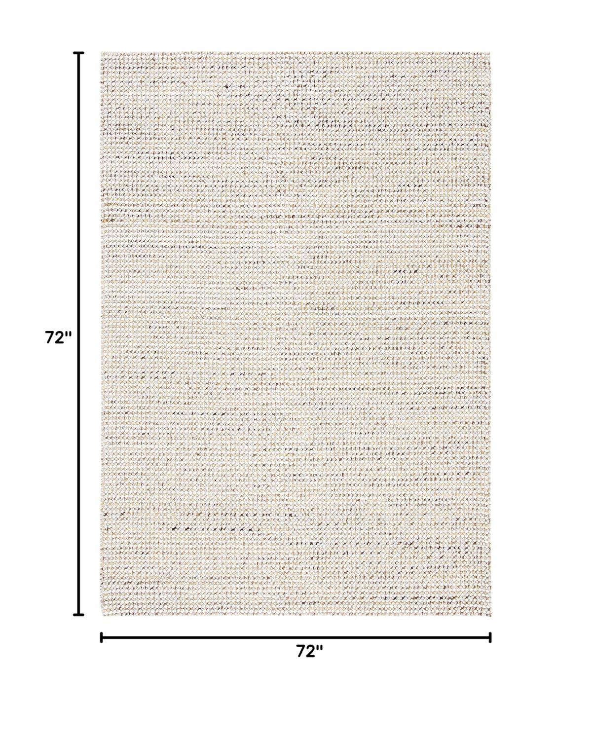 Latitude Run® Vermont Hand Woven Wool Solid Color Rug