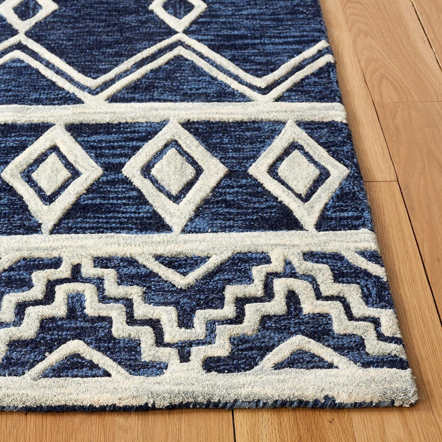 Union Rustic Abbegail Hand Tufted Wool Southwestern Rug