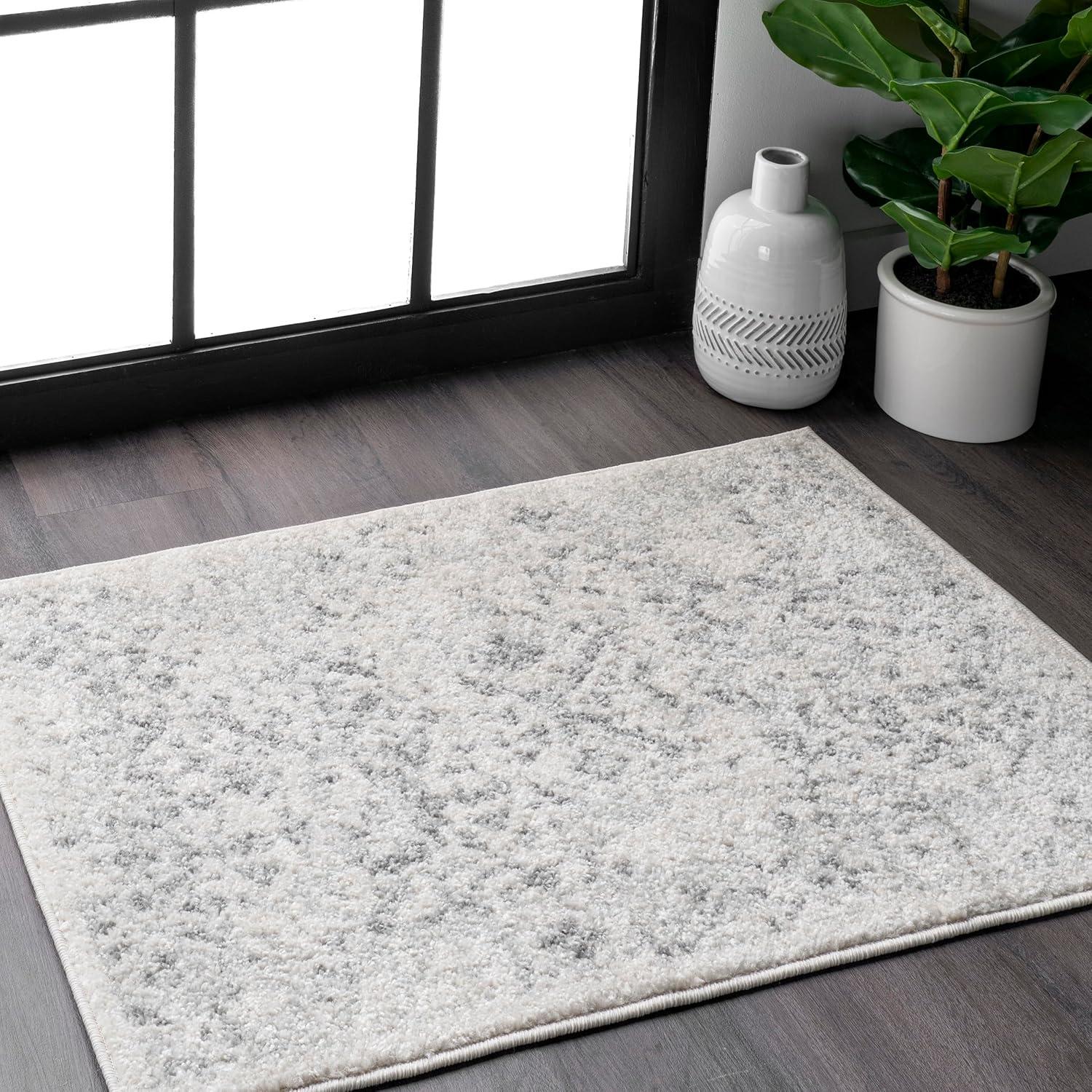 nuLOOM Odell Faded Vintage Ivory 3' x 5' Vintage Area Rug