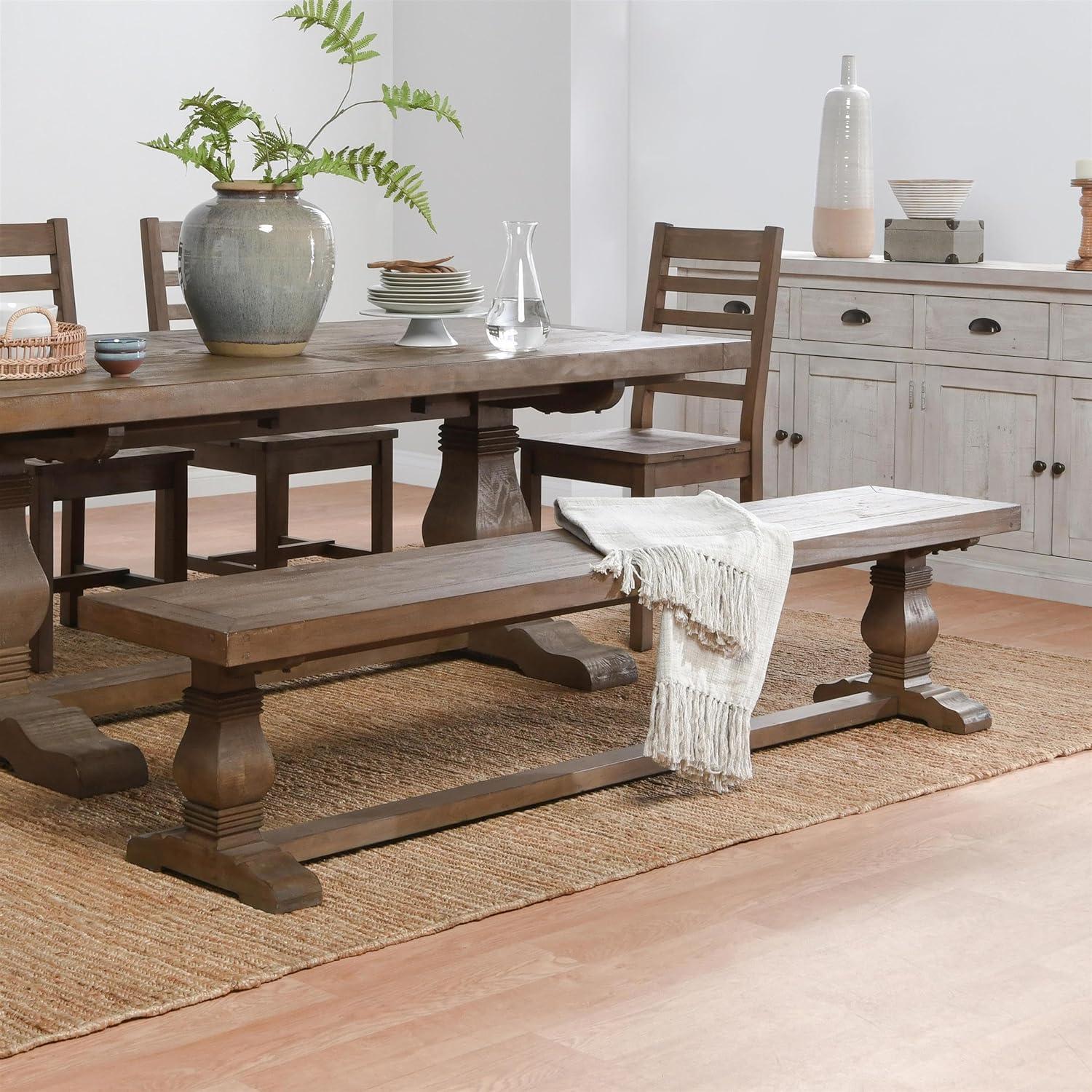 Quincy Reclaimed Pine 83 inch Bench