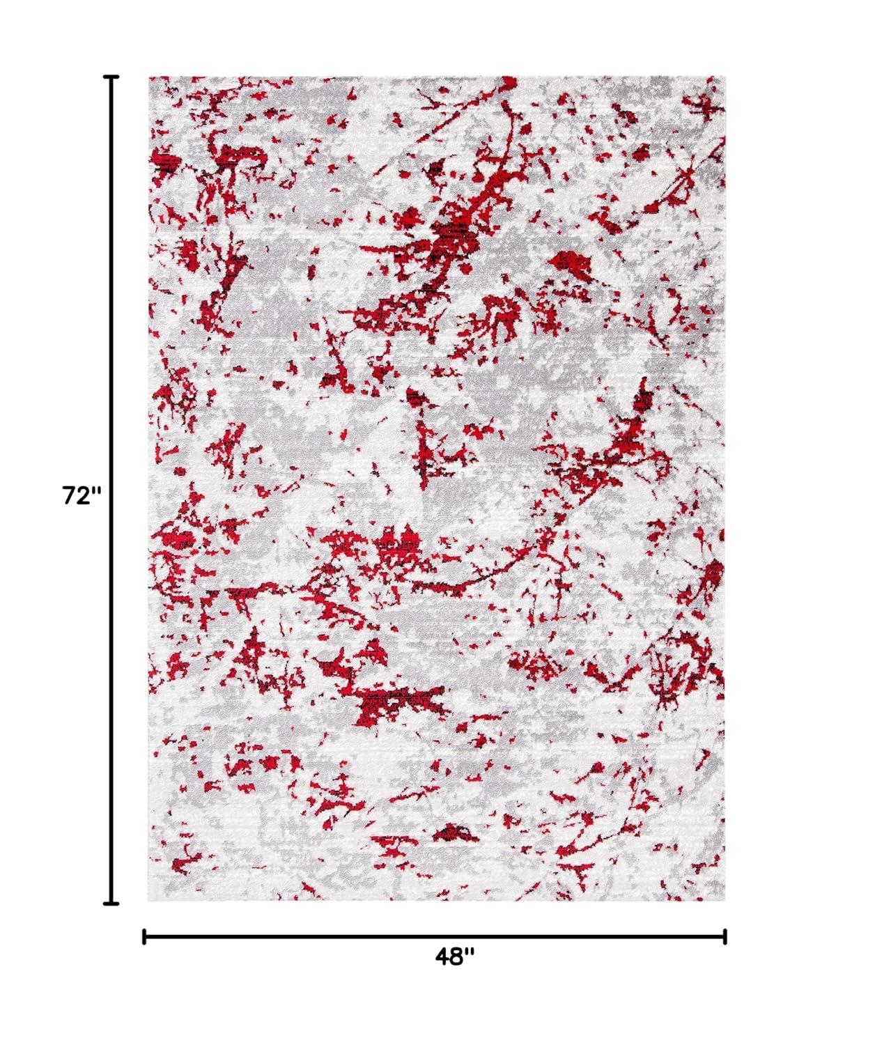 Red Barrel Studio® Skyler Performance Abstract Rug