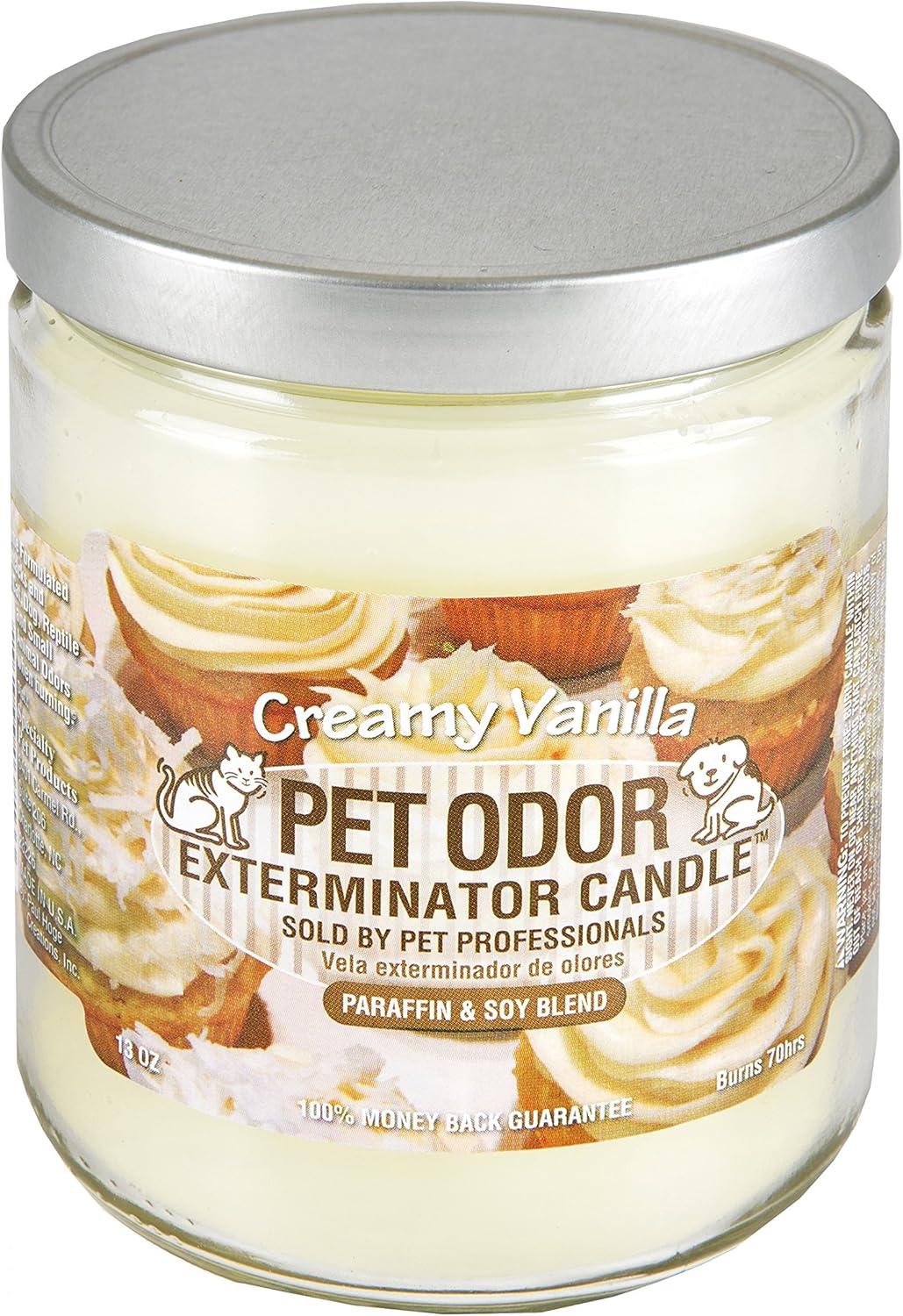 Maven Gifts: Specialty Pet Products Creamy Vanilla 13 Oz. Pet Odor Exterminator Candle 2-Pack