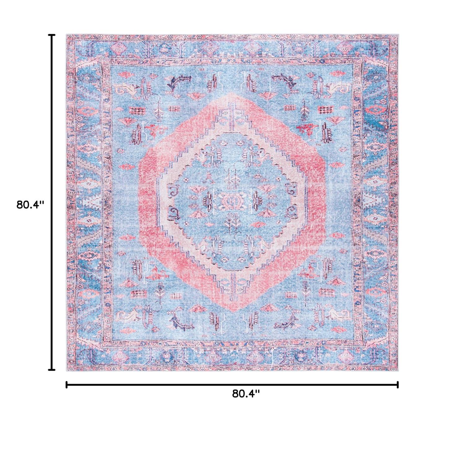SAFAVIEH Serapi Collection SEP356J Light Blue / Beige Rug