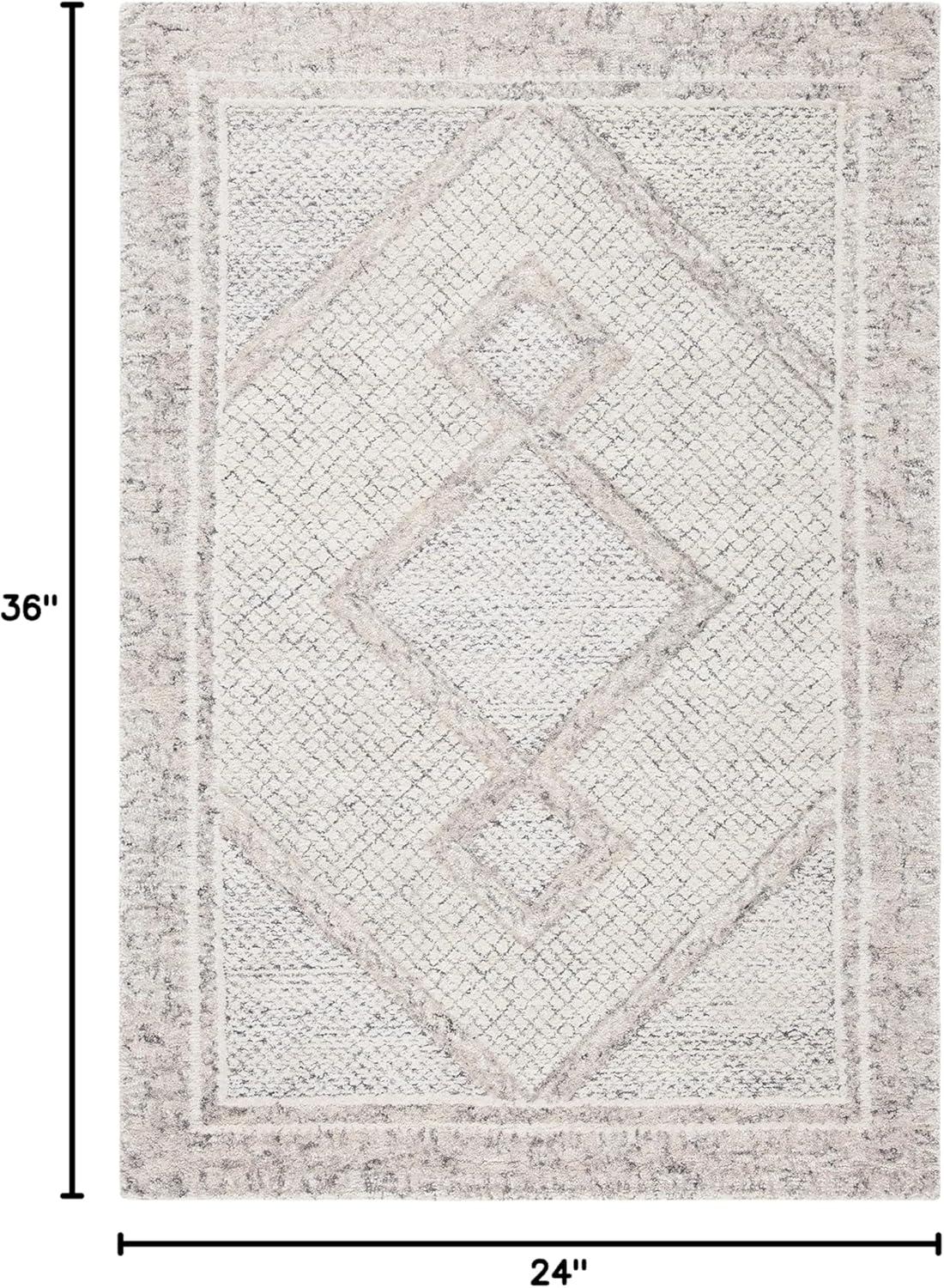 Abstract ABT345 Hand Tufted Area Rug  - Safavieh