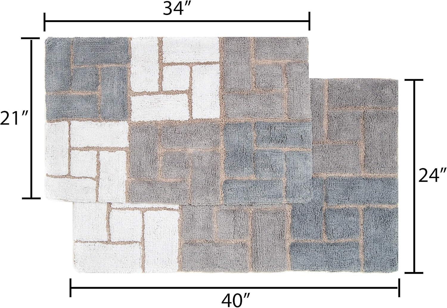 Chesapeake Merchandising Inc. Classic Color Cotton Blend Bath Rug