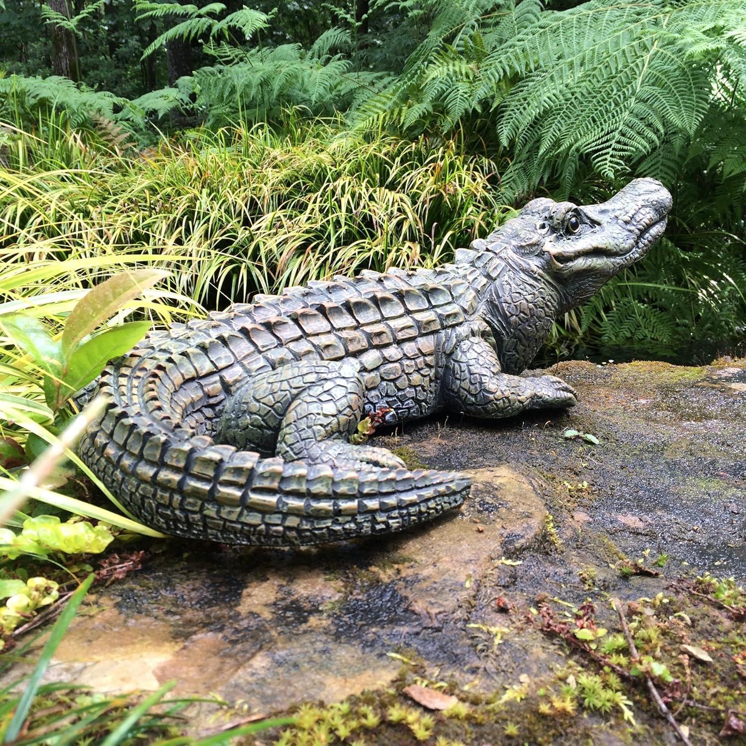 HomeStyles Life's A Beach Alligator Garden Statue