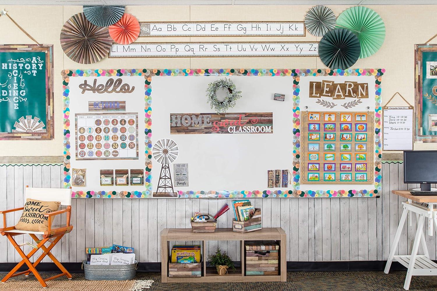 Teacher Created Resources Home Sweet Classroom Fans 3 Packs (TCR77398)