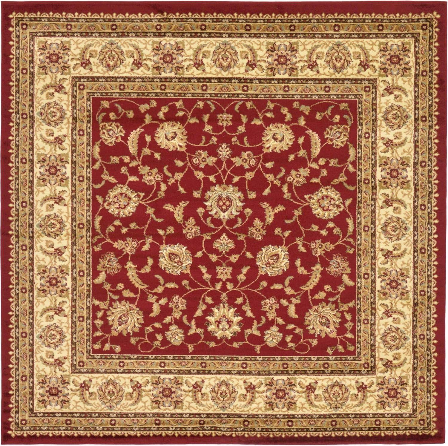 Voyage St. Louis Red 8' 0 x 8' 0 Square Rug