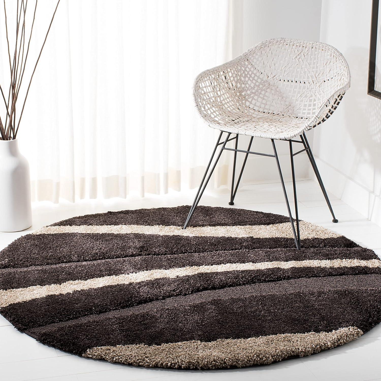 Florida Shag SG451 Power Loomed Area Rug  - Safavieh