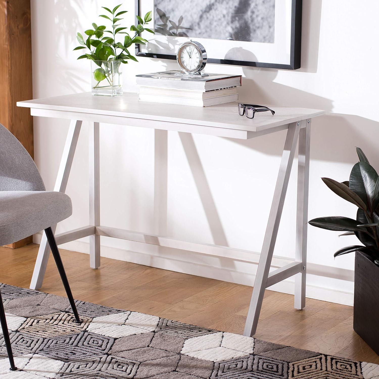 Redding Desk - DSK5000 - White Washed - Safavieh