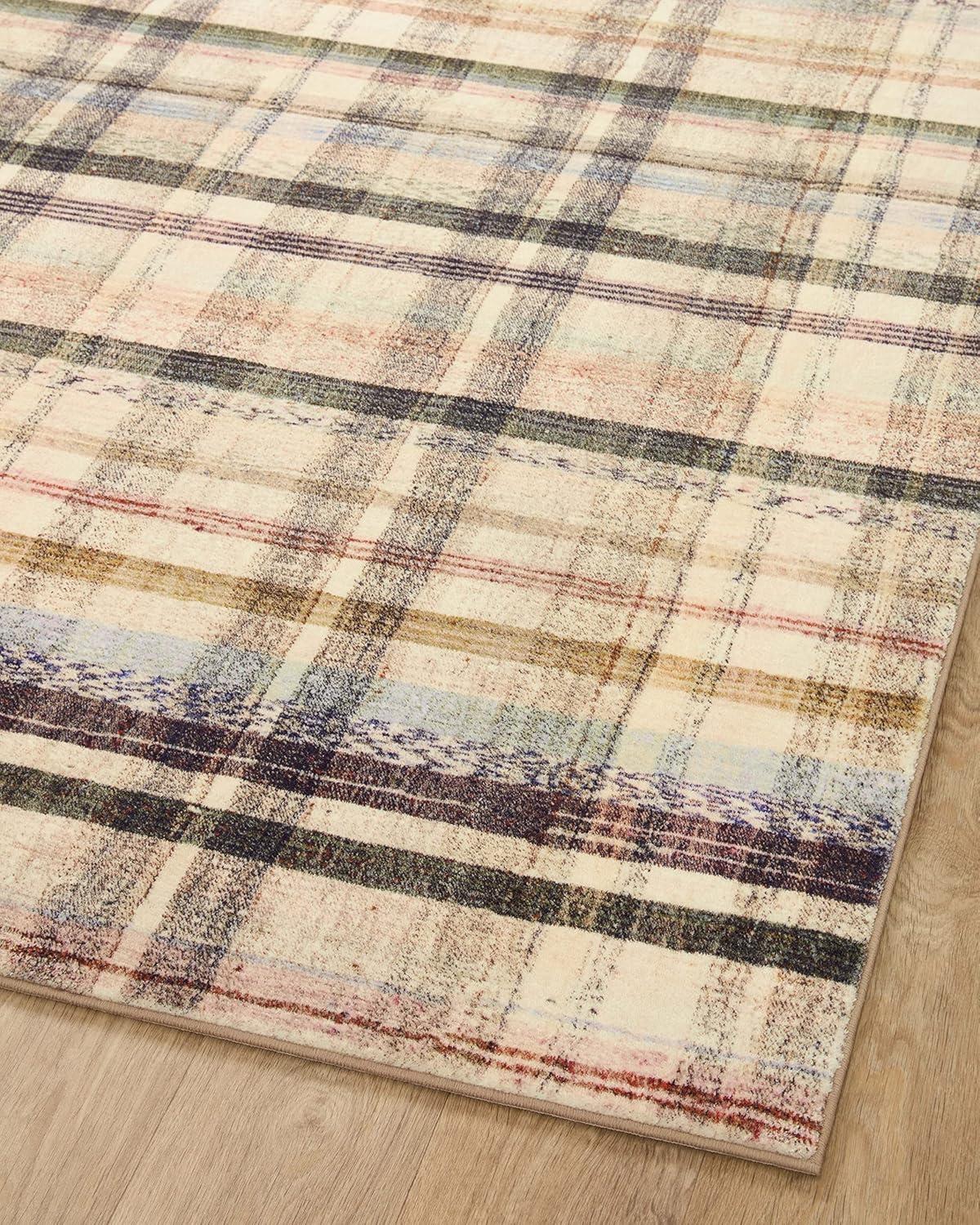 Humphrey Rug by Chris Loves Julia x Loloi - Ivory and Multi / 2' x 5'