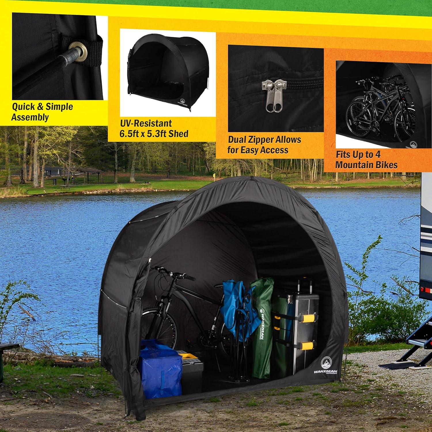 wakeman Wakeman Outdoors Bike Storage Shed /Bike Storage Tent