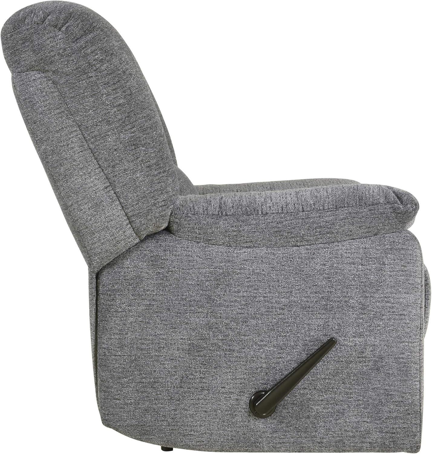 Lexicon Annaliese Chenille Recliner in Gray