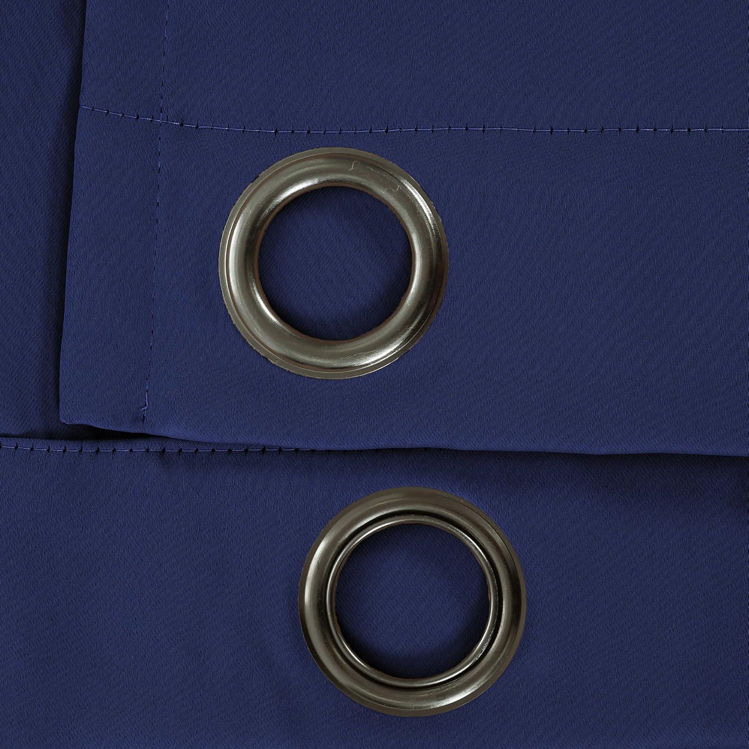 Torre & Tagus Insulated Polyester Blackout Curtain Pair (Set of 2)