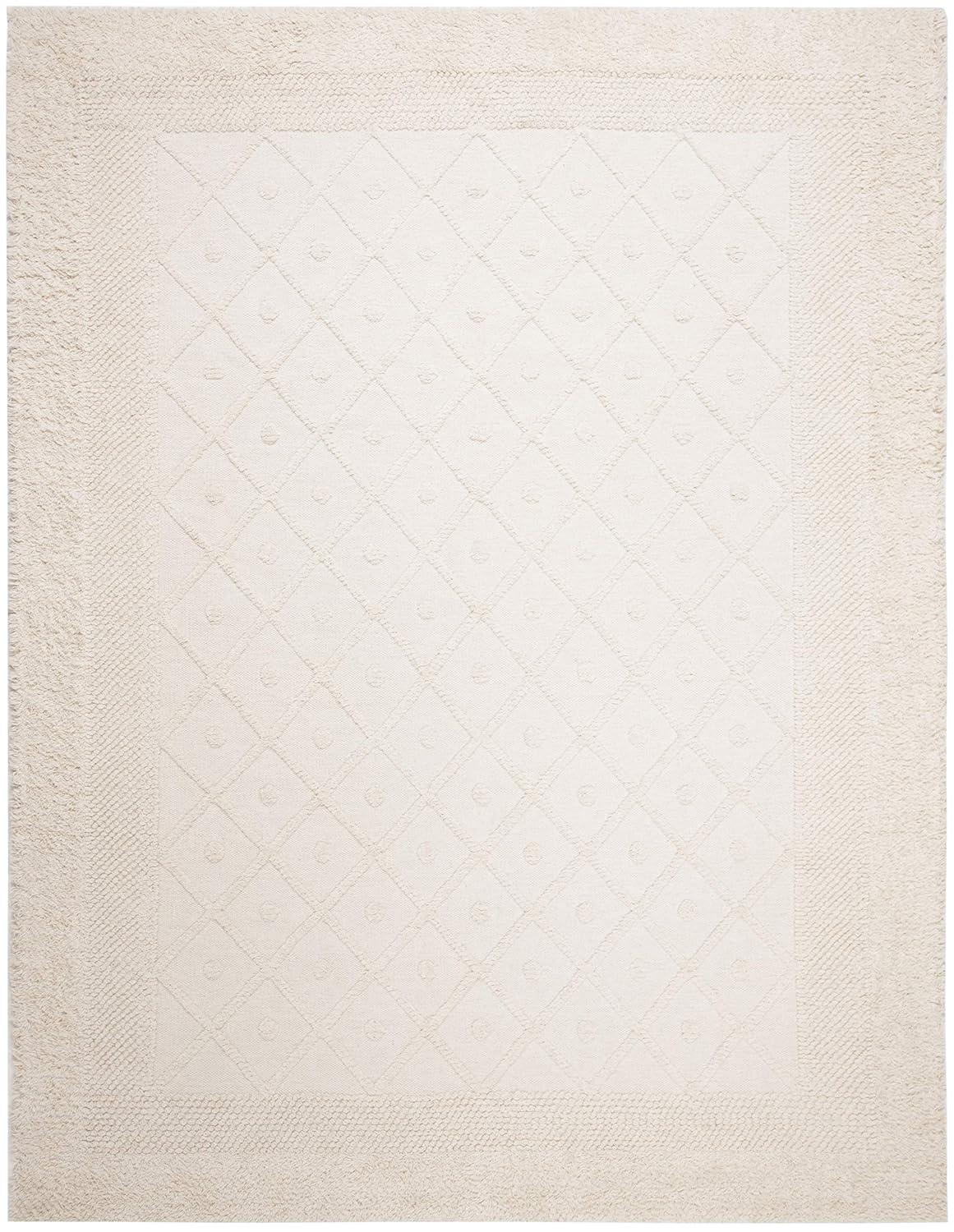 Kenya KNY952 Hand Knotted Area Rug - Ivory - 5'x7'6" - Safavieh