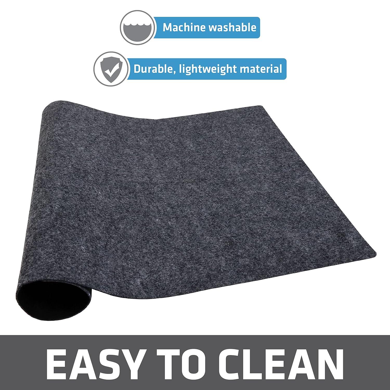 Drymate Low-Profile Dish Drying Mat, Drip Pad For Kitchen Counter - Thin/Absorbent/Waterproof/Easy To Clean