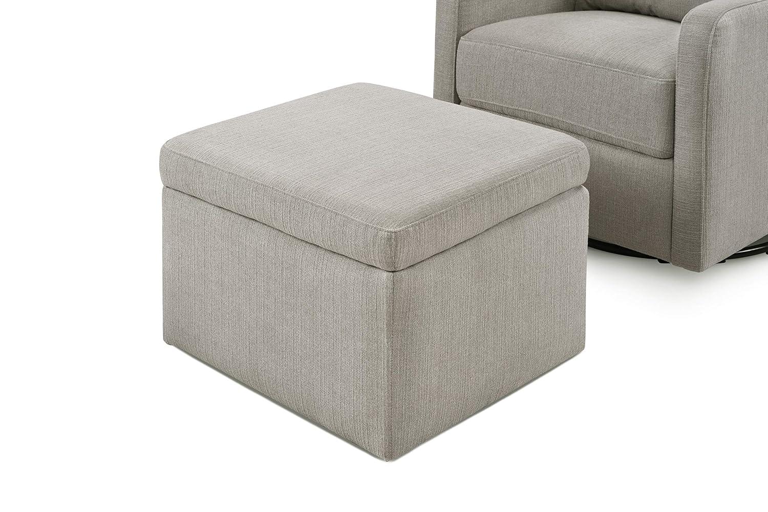 Adrian Swivel Glider and Ottoman