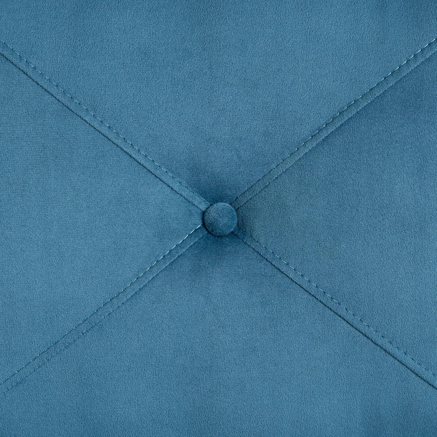 Lifestyle Solutions Harper Loveseat Blue Velvet