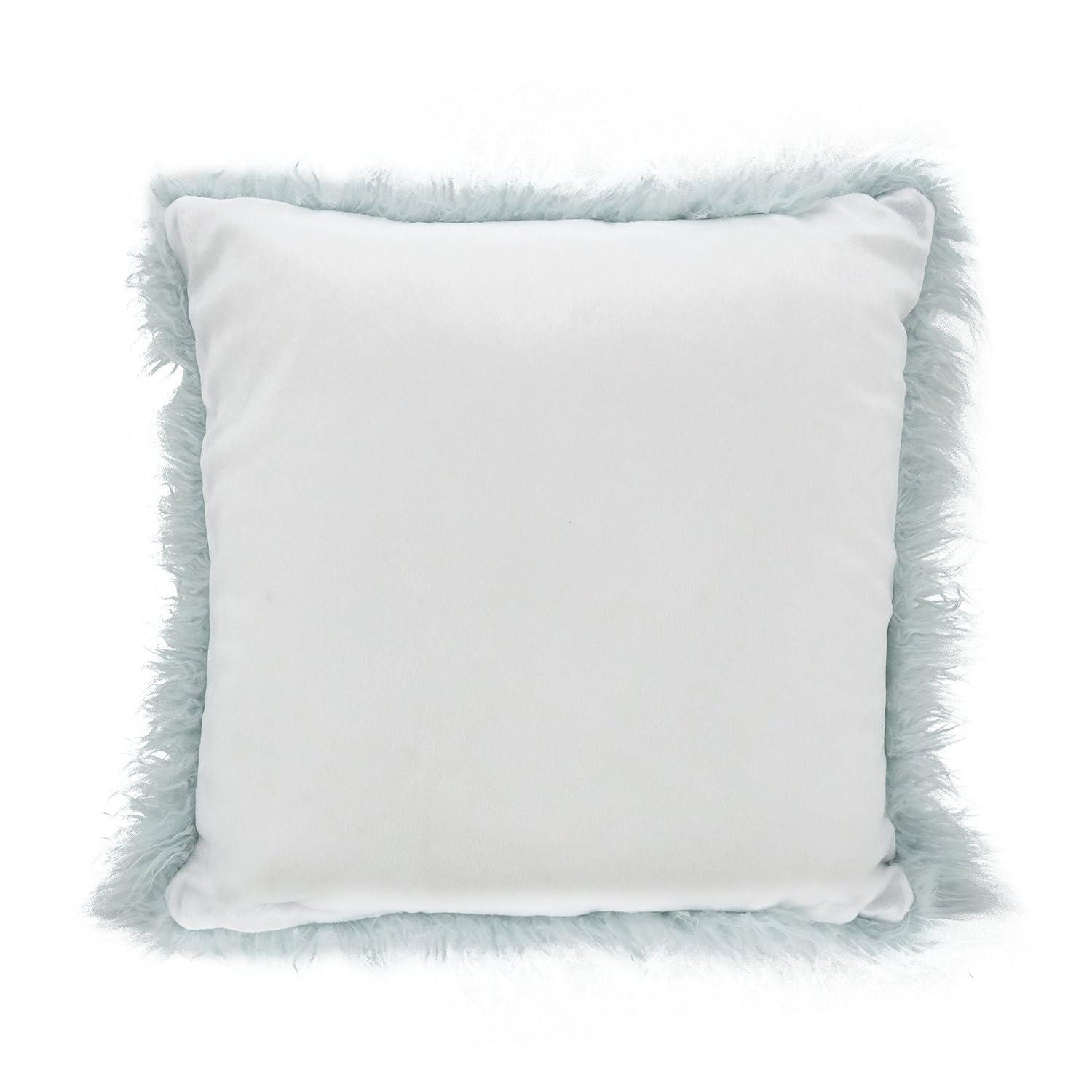 Faux Mongolian Collection Throw Pillow