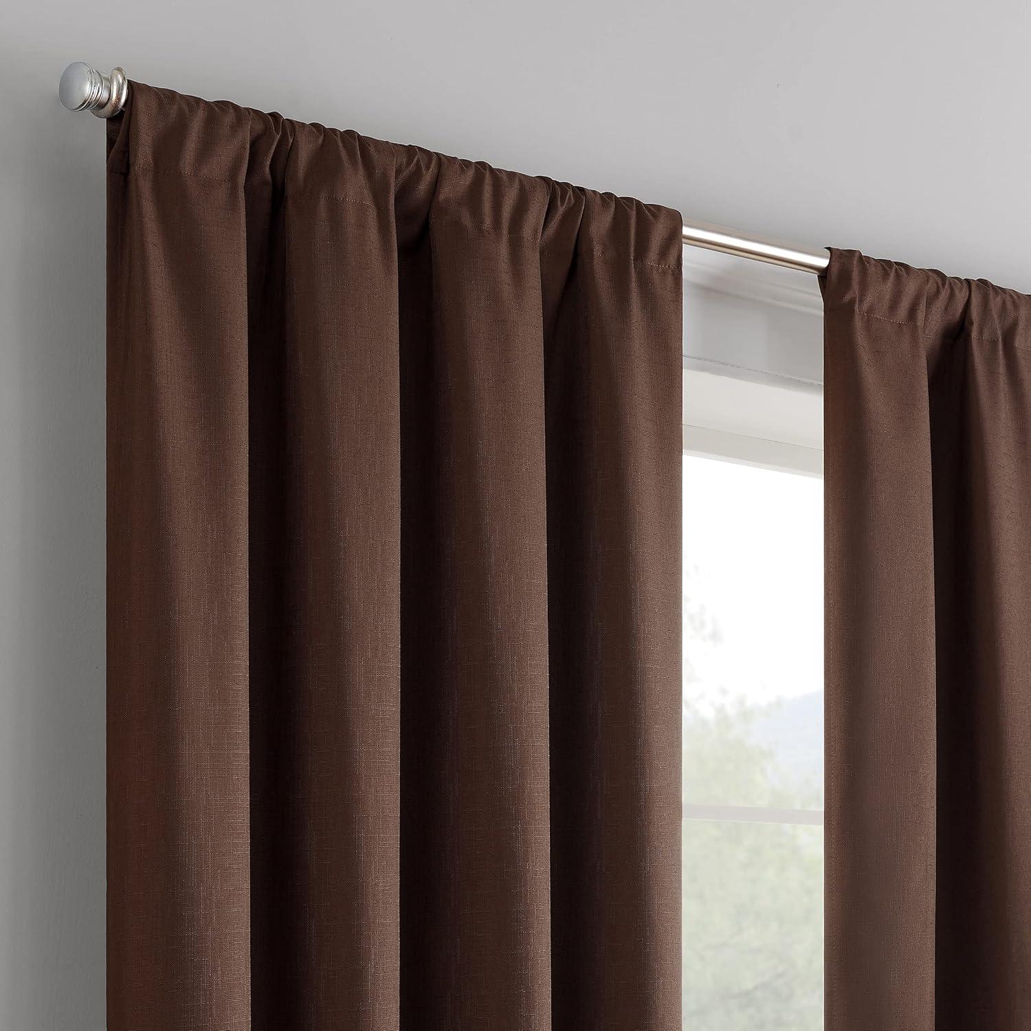 Kendall Polyester Blackout Curtain Single Panel