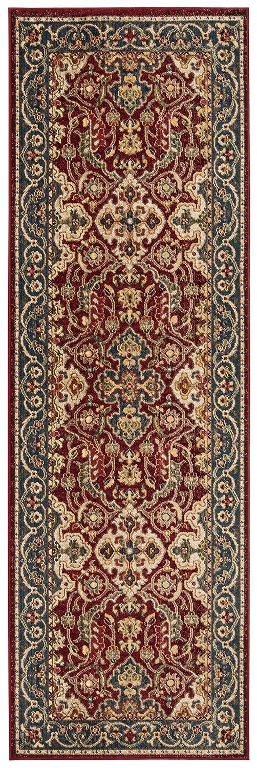 SAFAVIEH Kashan Vincent Oriental Runner Rug, Ivory/Taupe, 2'6" x 10'