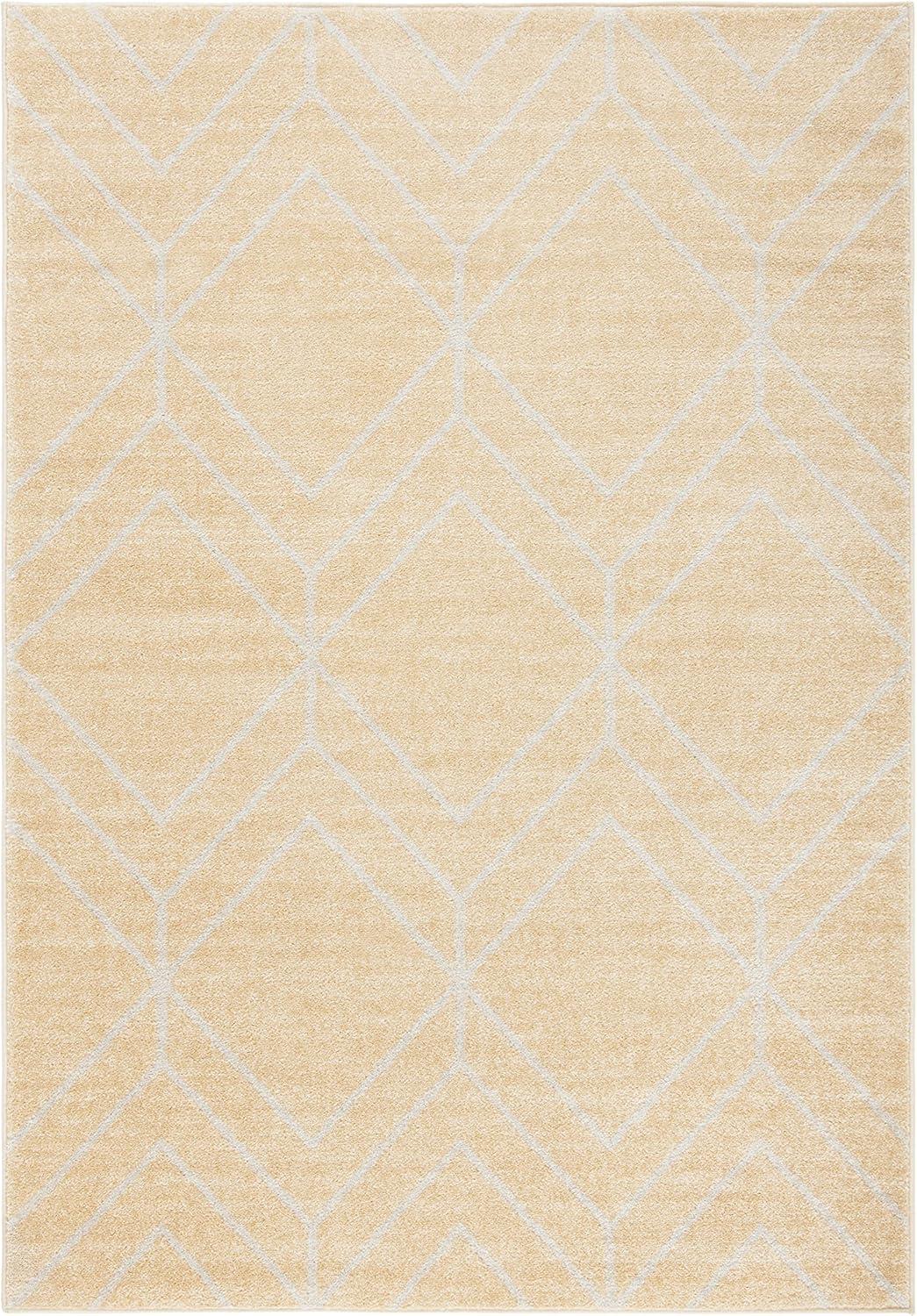 Adirondack ADR241 Machine Made Indoor Area Rug - Gold/Light Grey - 9'x12' - Safavieh