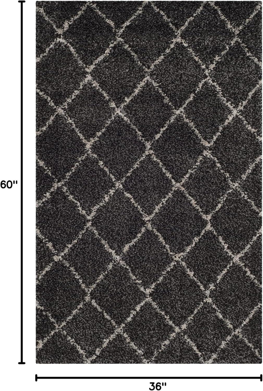 Safavieh Arizona Wayra Geometric Diamonds Shag Area Rug or Runner