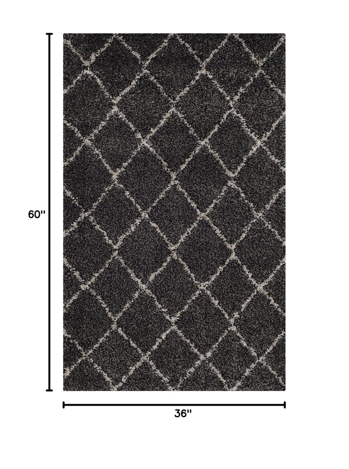 Safavieh Arizona Wayra Geometric Diamonds Shag Area Rug or Runner