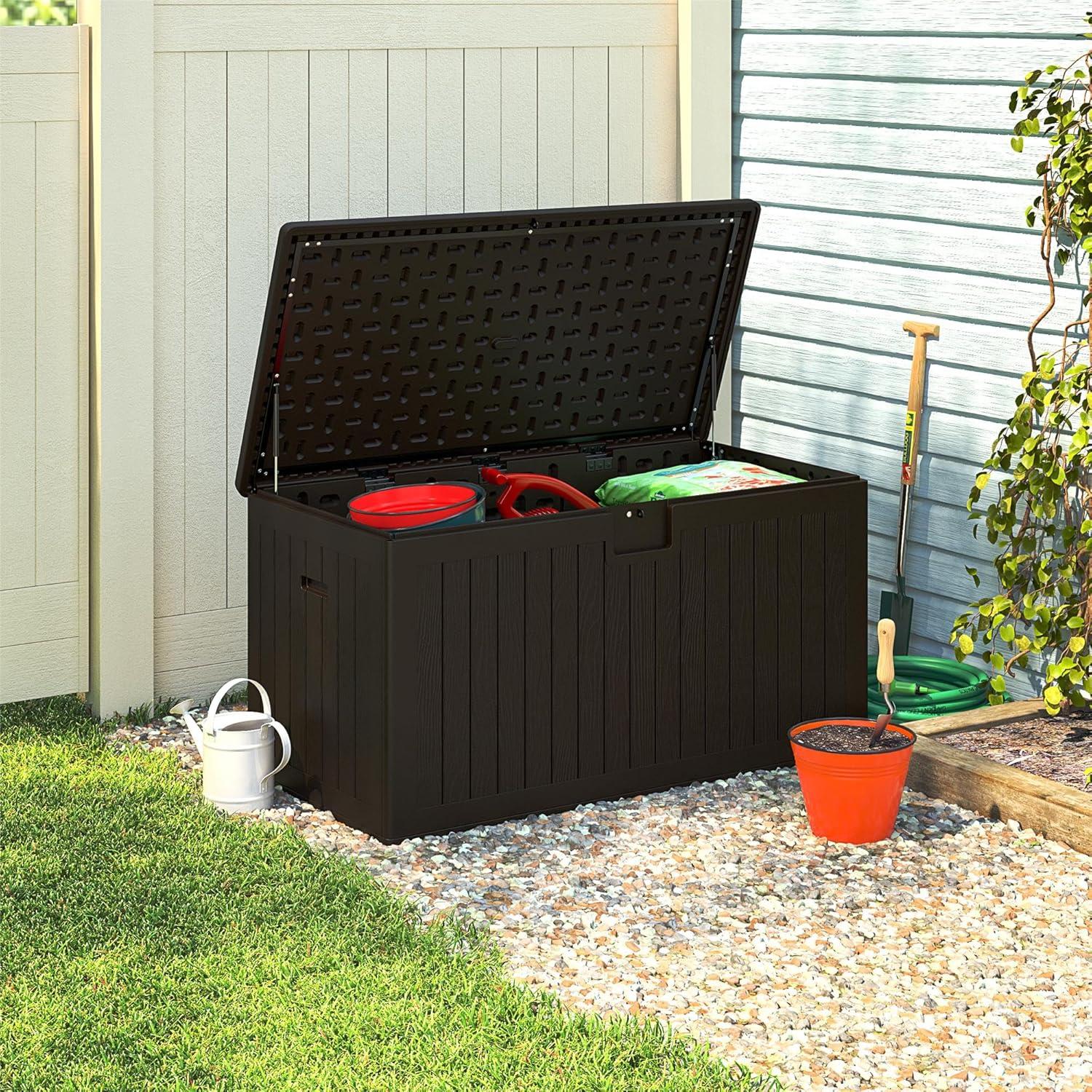 COSCO Indoor/Outdoor Large Storage Deck Box