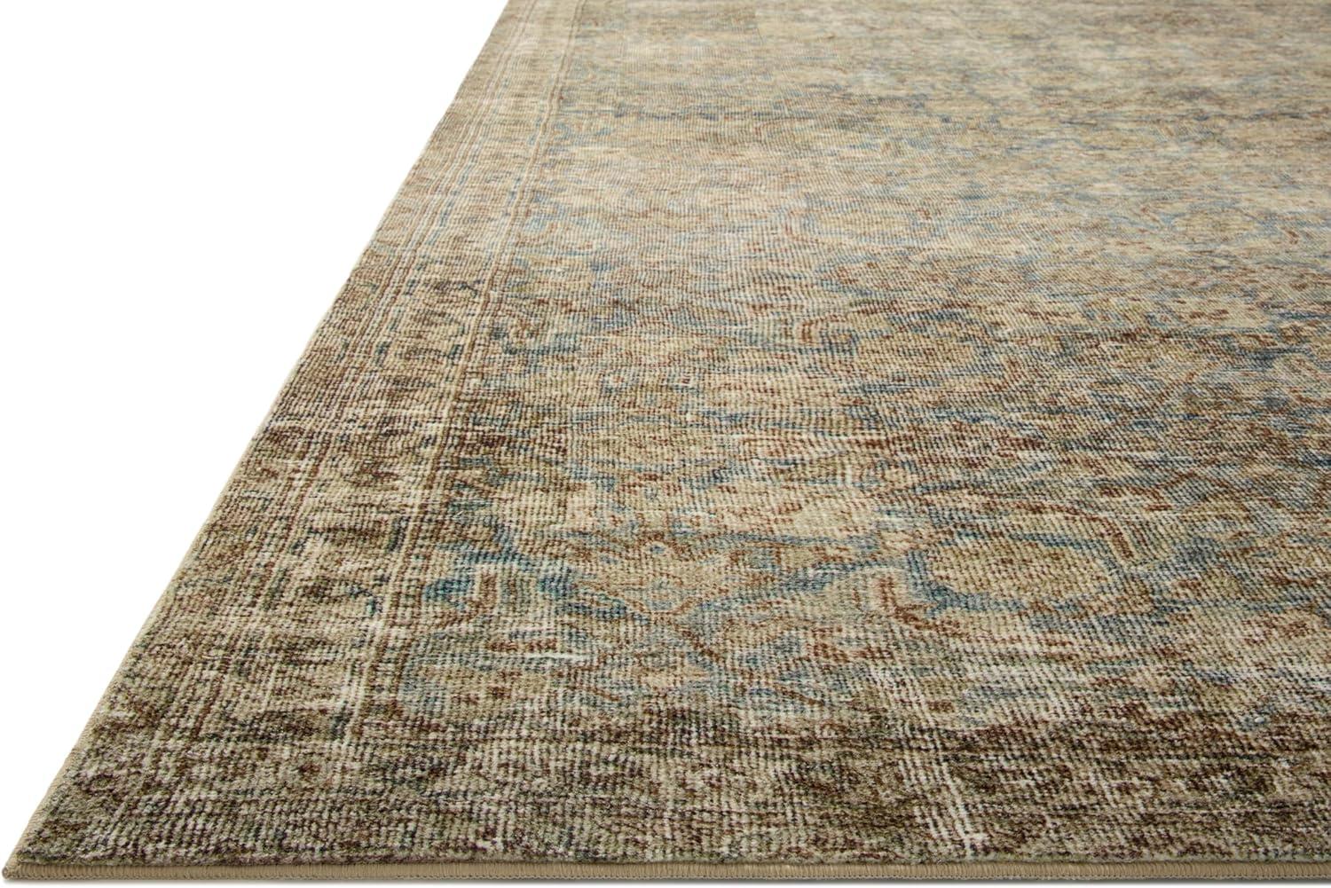 Sea Sage Rectangular Wool and Synthetic Area Rug 9'-6" x 13'-6"