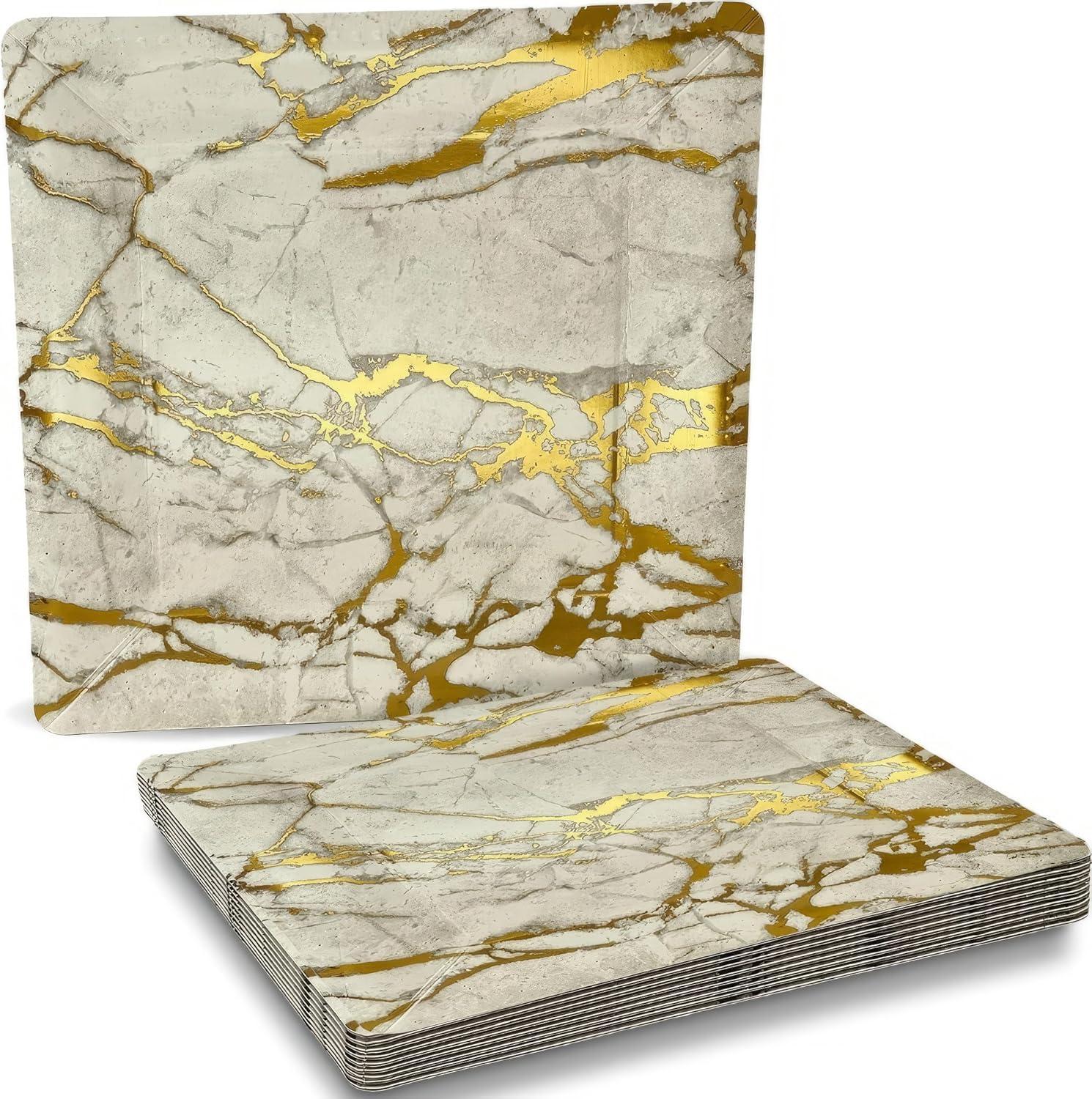 Silver Spoons Abstract Charger