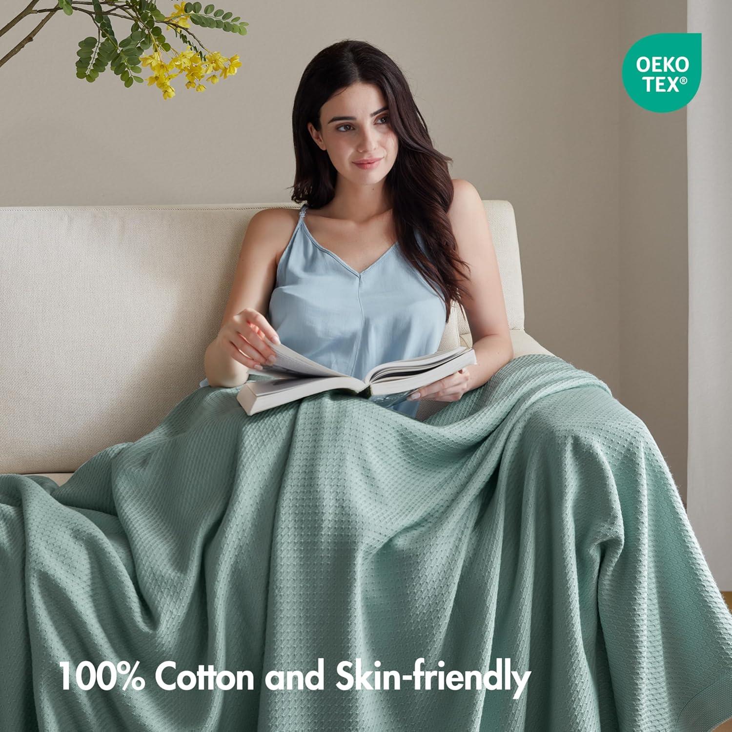 100% Certified Egyptian Cotton Blanket