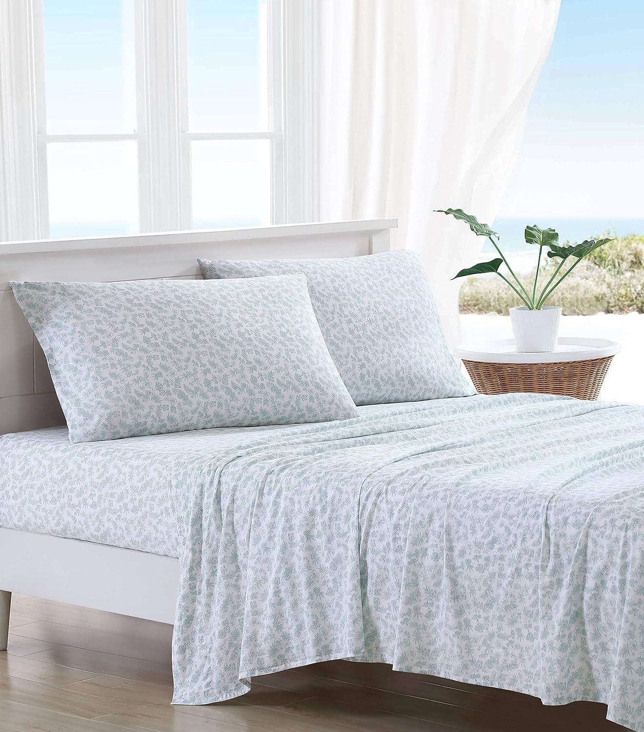 King Printed Pattern Sheet Set Hibiscus Bloom - Tommy Bahama