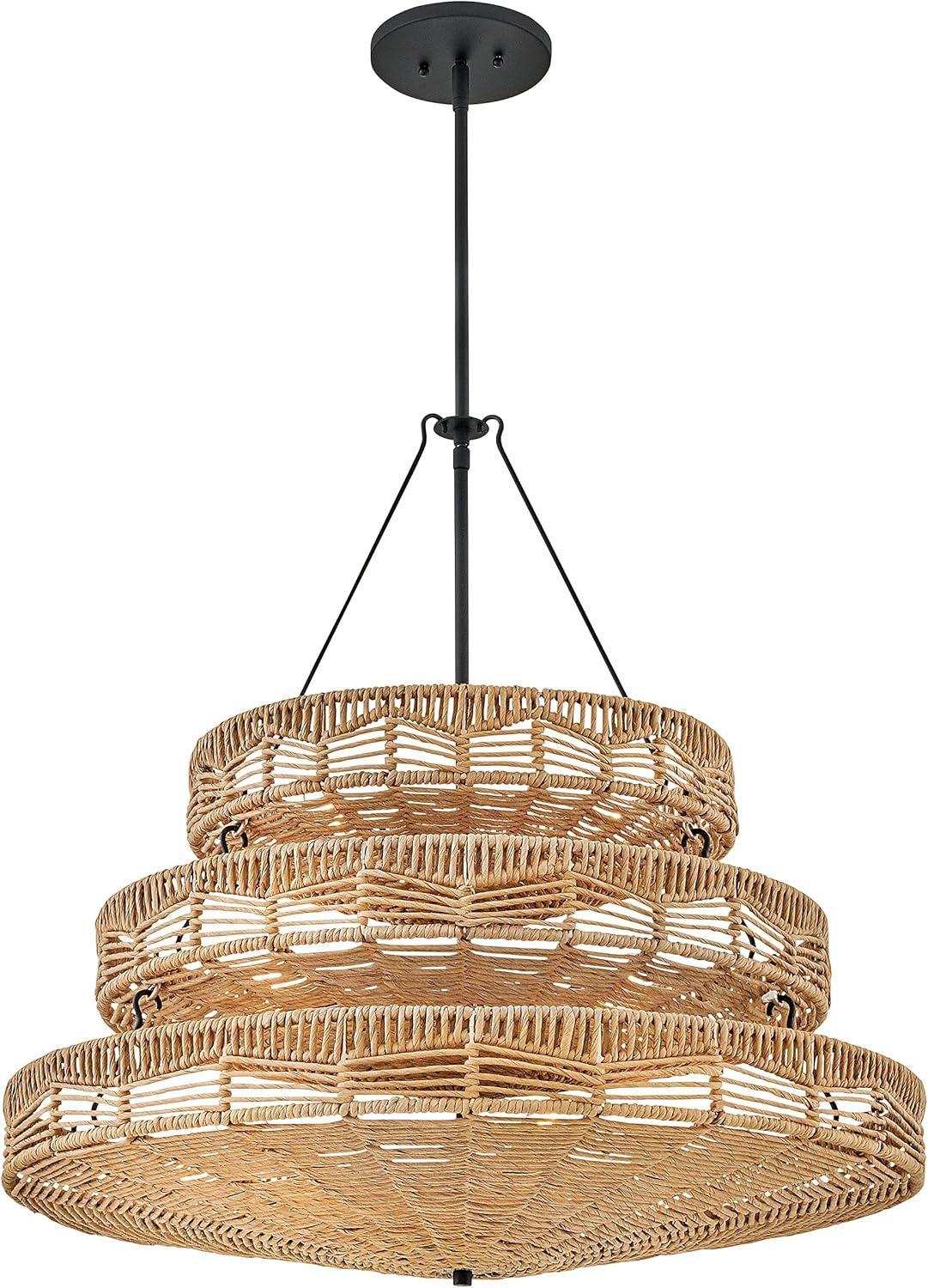 13 - Light Unique Tiered Chandelier