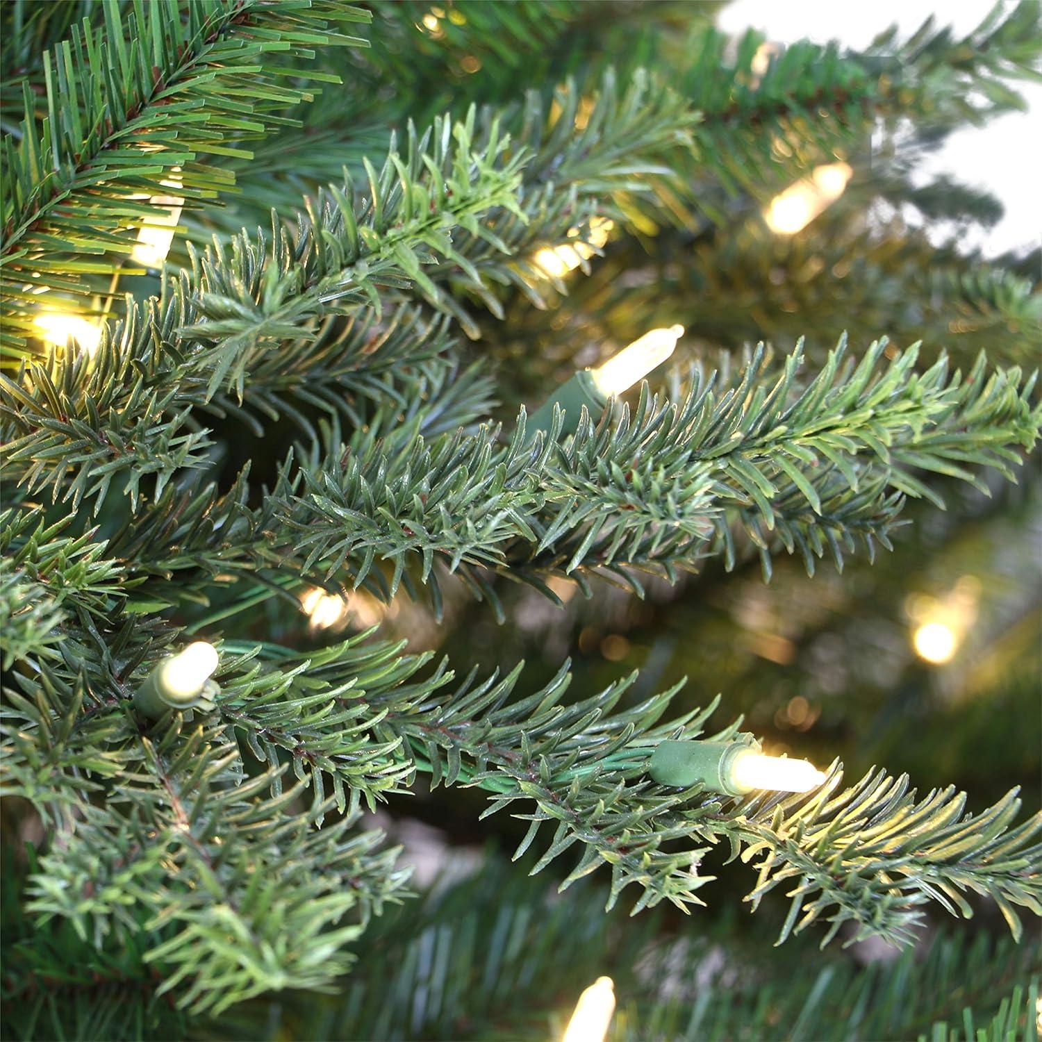 4.5 ft Pre-lit Royal Majestic Douglas Fir Downswept Tree 250 Clear Incandescent Lights