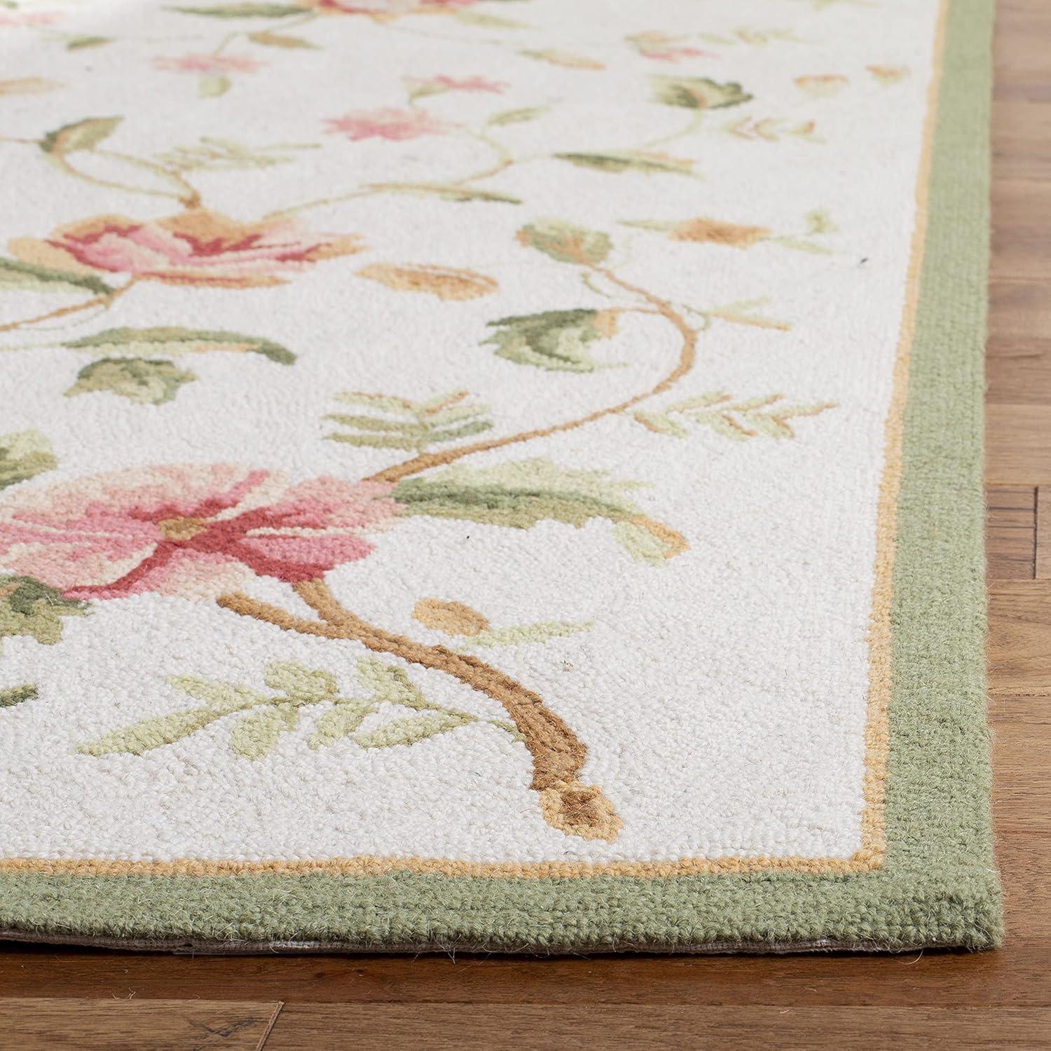 Chelsea HK263 Handmade Area Rug - 8'x10' - Ivory - Safavieh