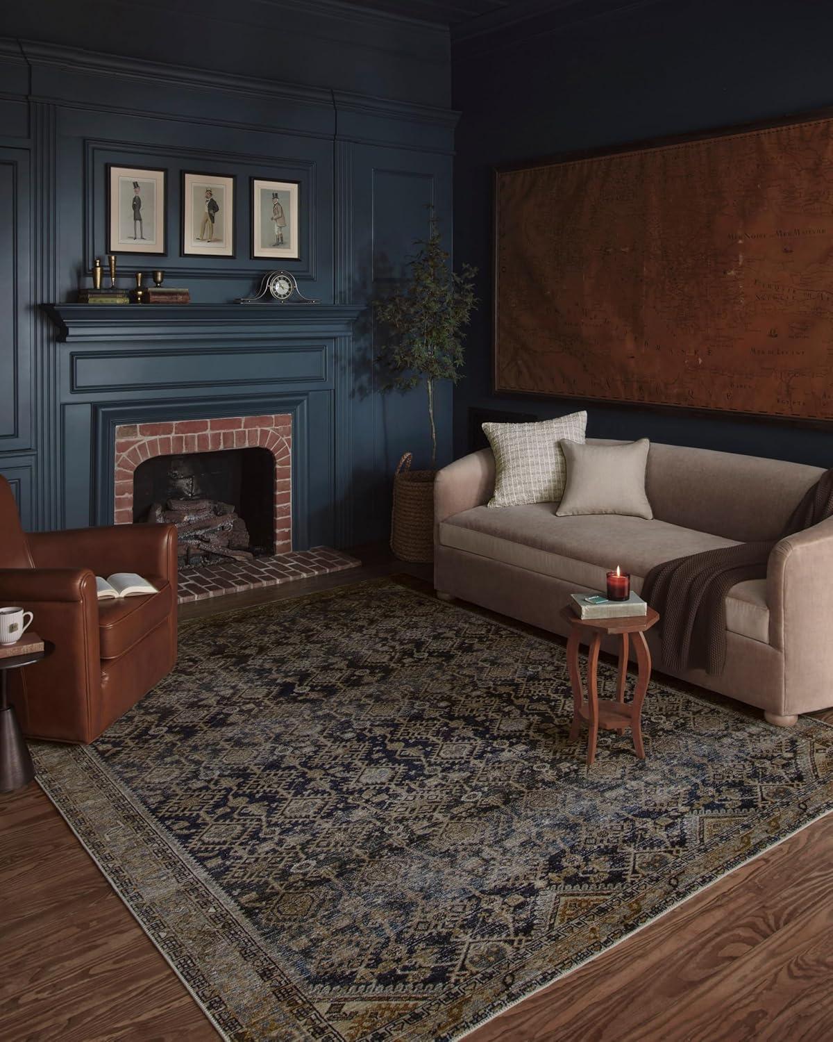 Magnolia Home by Joanna Gaines x Loloi Magnolia Home by Joanna Gaines x Loloi Lenna Indigo / Natural Area Rug