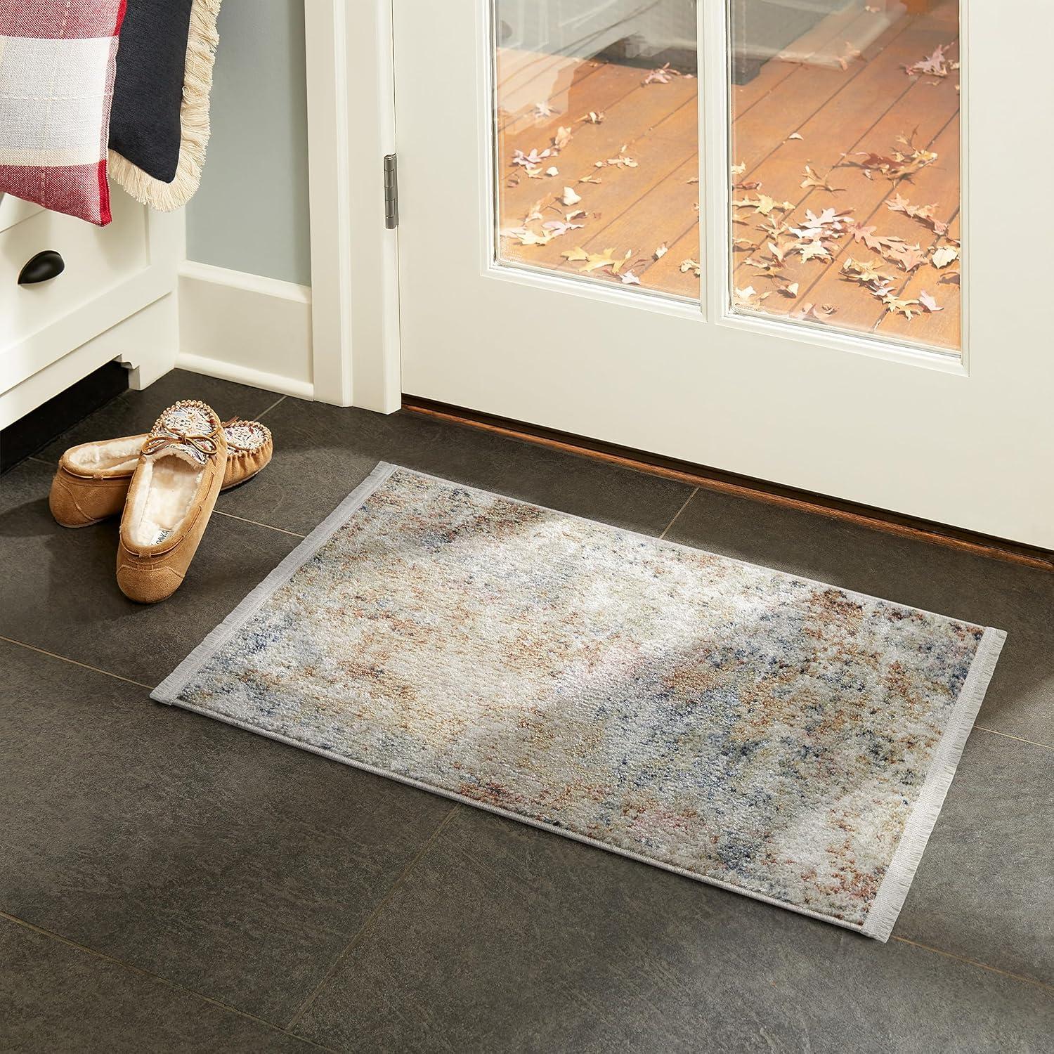 Town & Country Everyday Rein Everwash Washable Area Rug Brown/Beige