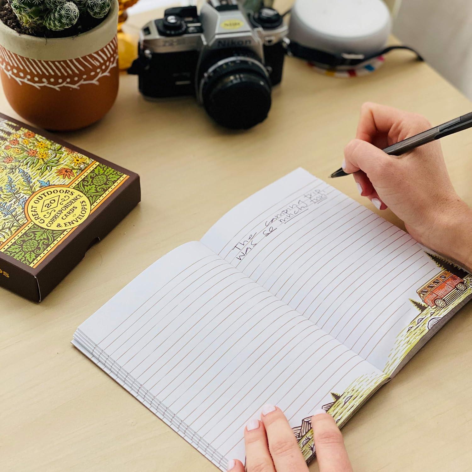 Great Outdoors Flexi Journal: (Blank Lined Notebook of Natural Landscapes, Illustrated Journal That Celebrates Nature), (Hardcover)