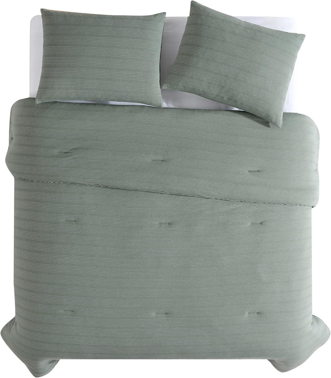 True Comfort Cotton Blend Jersey Knit Comforter Set